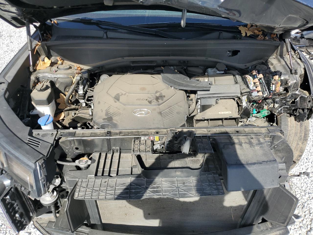2023 Hyundai Palisade VIN KM8R34GE4PU518747 Copart auction photo, front end / undercarriage damage thumbnail 13