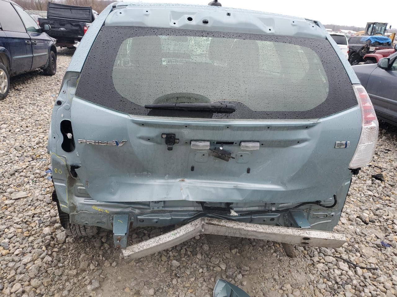 2015 Toyota Prius VIN JTDZN3EU0FJ036764 Copart auction photo, rear end damage thumbnail 6