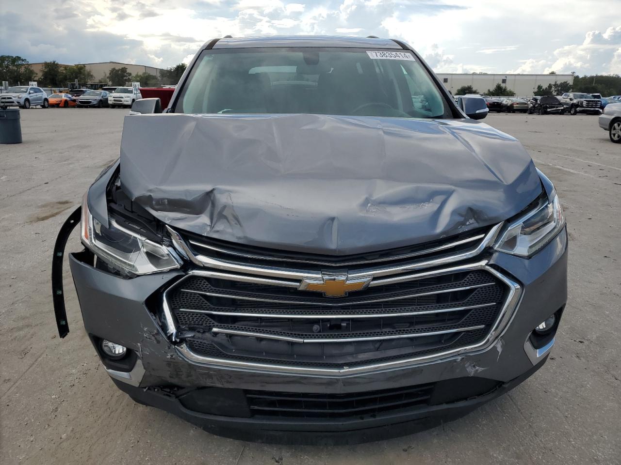 2021 Chevrolet Traverse VIN 1GNEVGKW2MJ174757 Copart auction photo, front end damage thumbnail 5