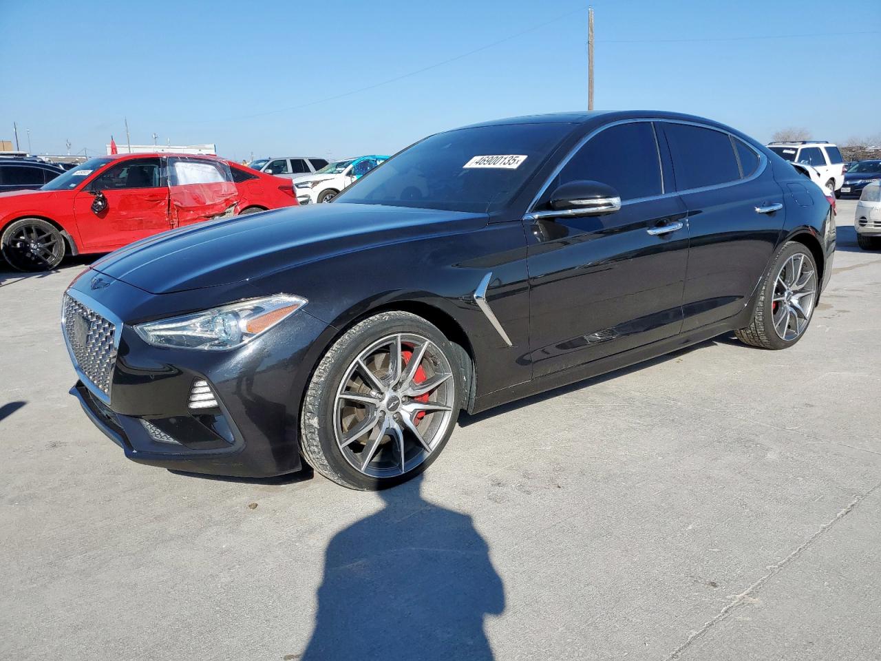 2019 Genesis G70 VIN KMTG34LE1KU027824 - Copart auction photo