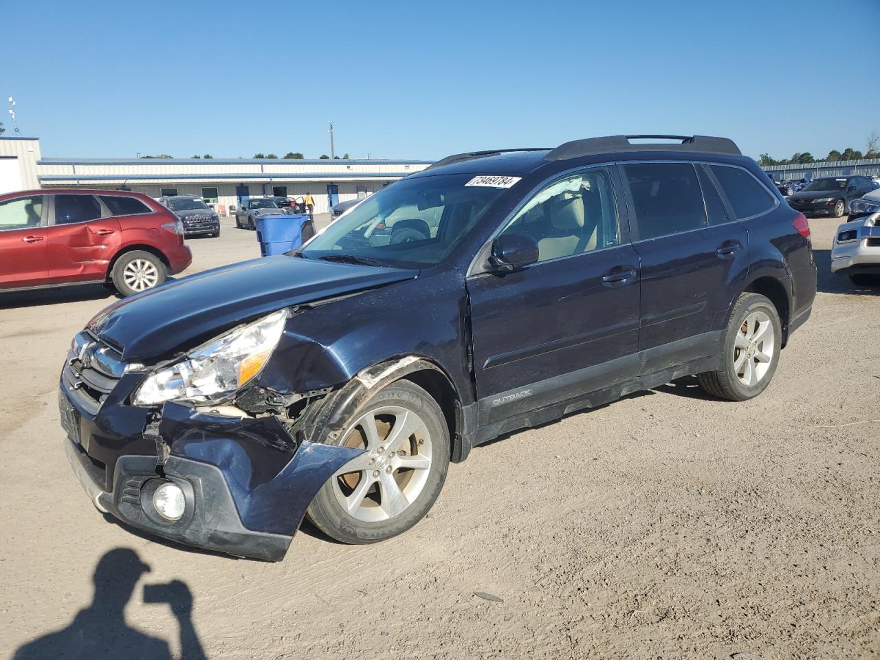 2014 Subaru Outback VIN 4S4BRCLC4E3235413