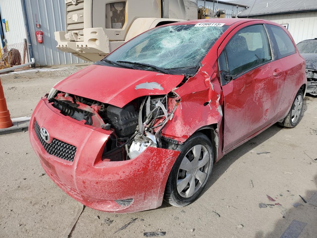 2008 Toyota Yaris VIN JTDJT923485183957
