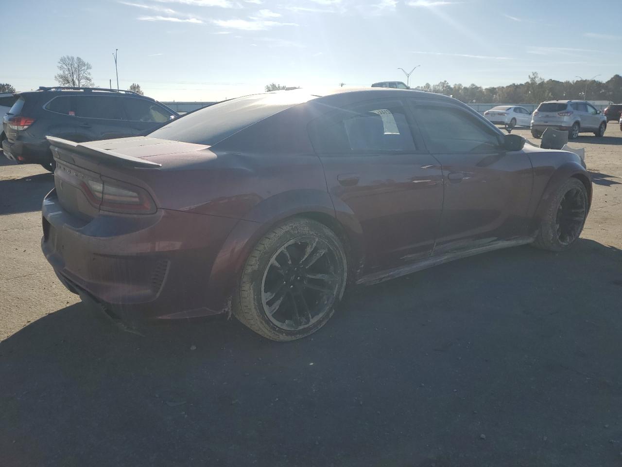 2020 Dodge Charger VIN 2C3CDXGJ7LH112534 Copart auction photo, all over damage thumbnail 3