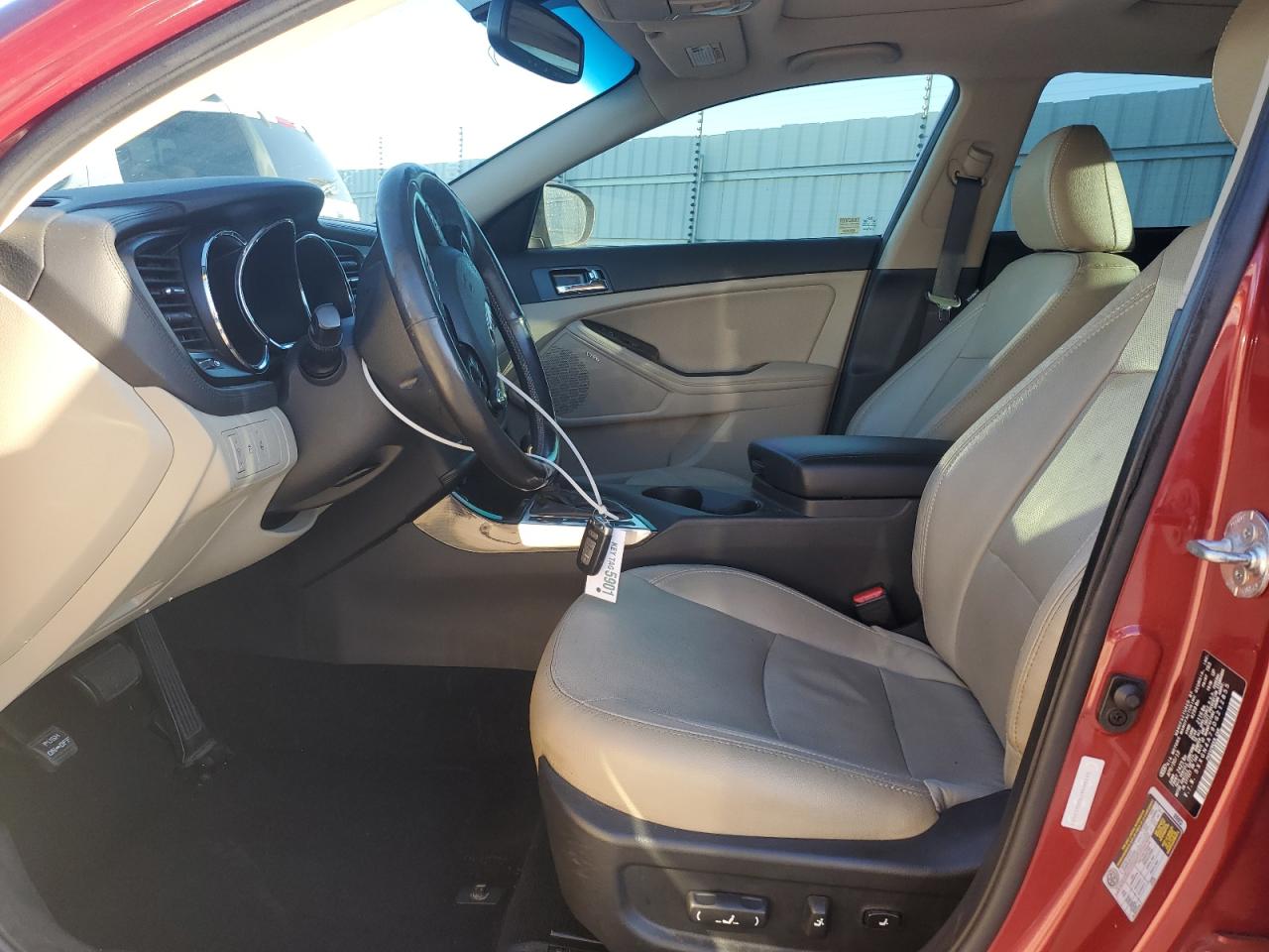 2013 KIA Optima VIN 5XXGN4A79DG212855 Copart auction photo, rear end damage thumbnail 7