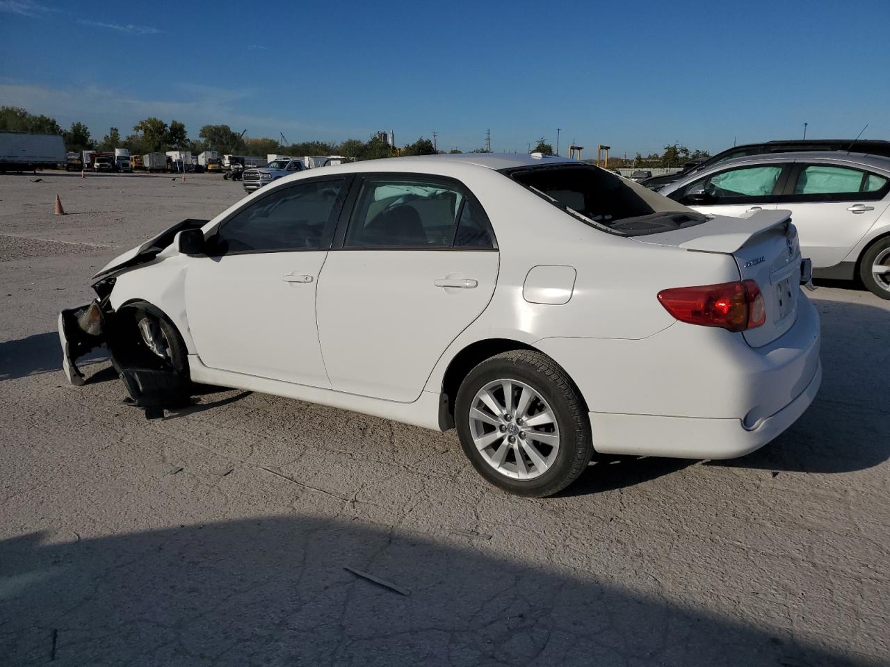 2010 Toyota Corolla VIN 1NXBU4EE7AZ274455 Copart auction photo, all over / undercarriage damage thumbnail 2