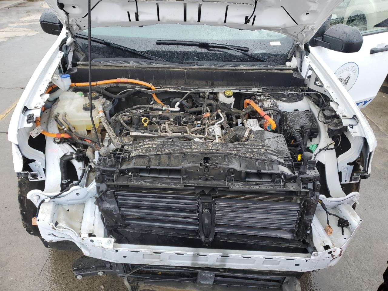 2023 Ford Maverick VIN 3FTTW8E30PRA69374 Copart auction photo, front end damage thumbnail 11