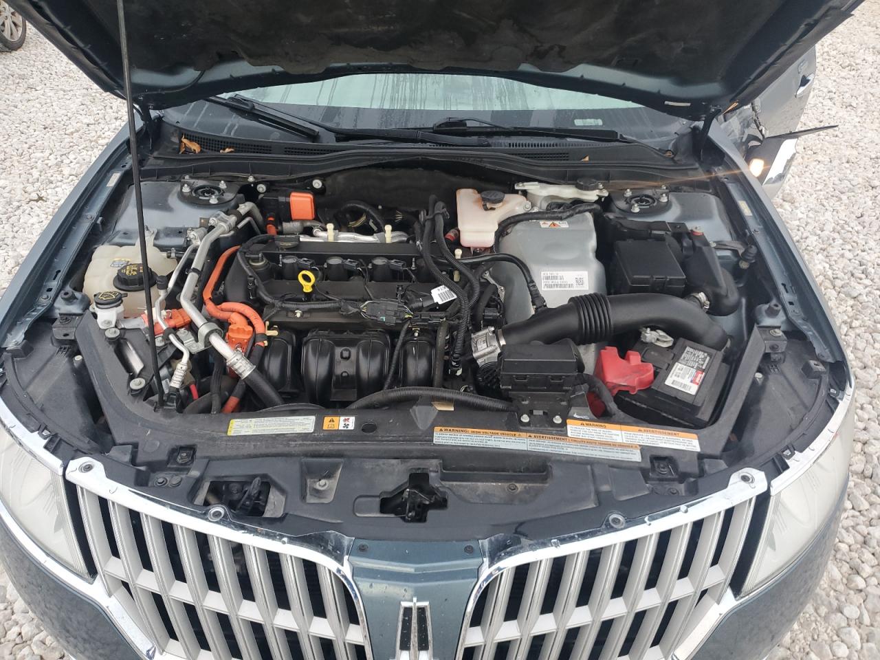 2012 Lincoln MKZ VIN 3LNDL2L32CR828691 Copart auction photo, front end / side damage thumbnail 11