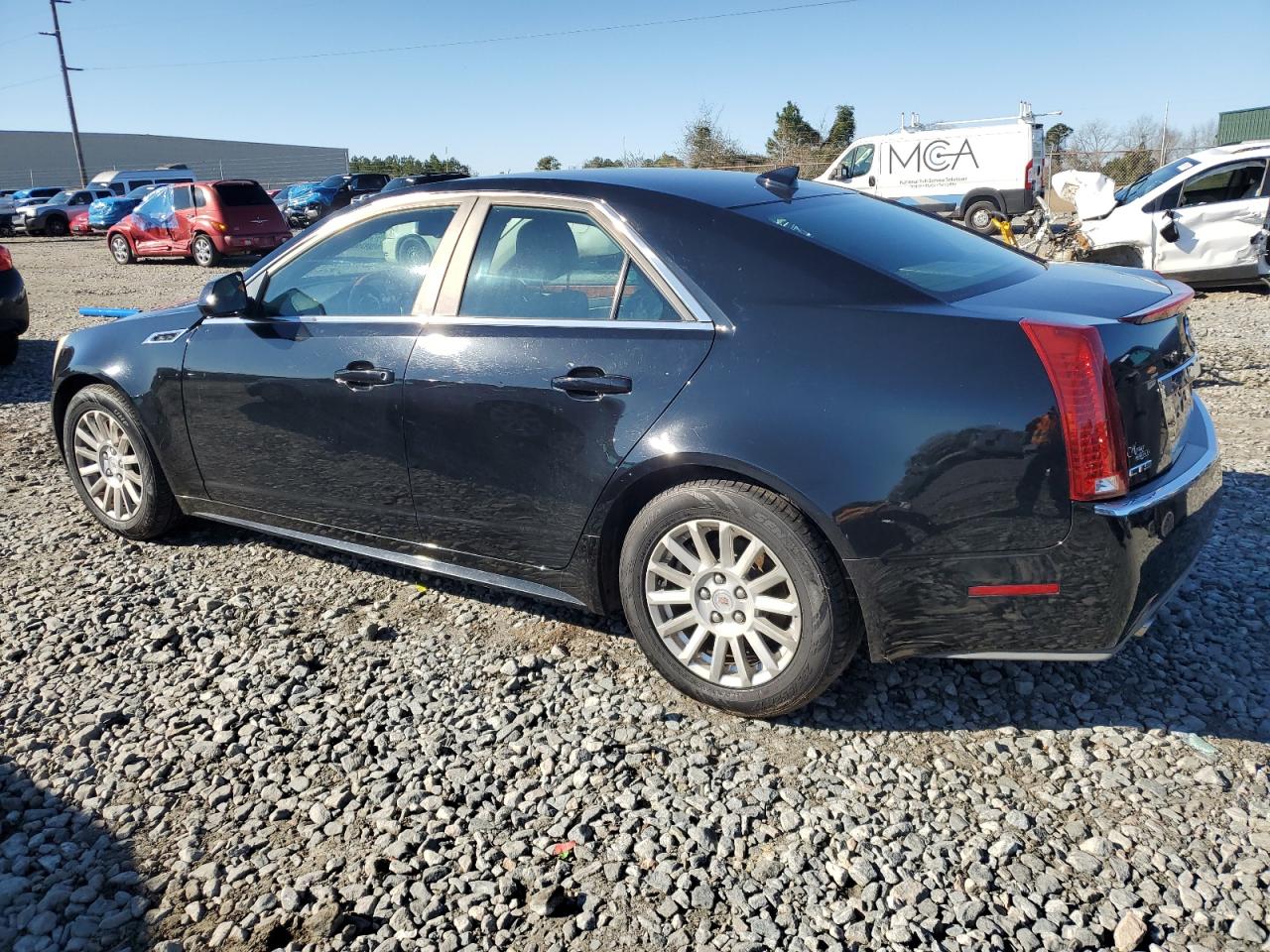 2011 Cadillac CTS VIN 1G6DE5EY5B0149931 Copart auction photo, front end damage thumbnail 2