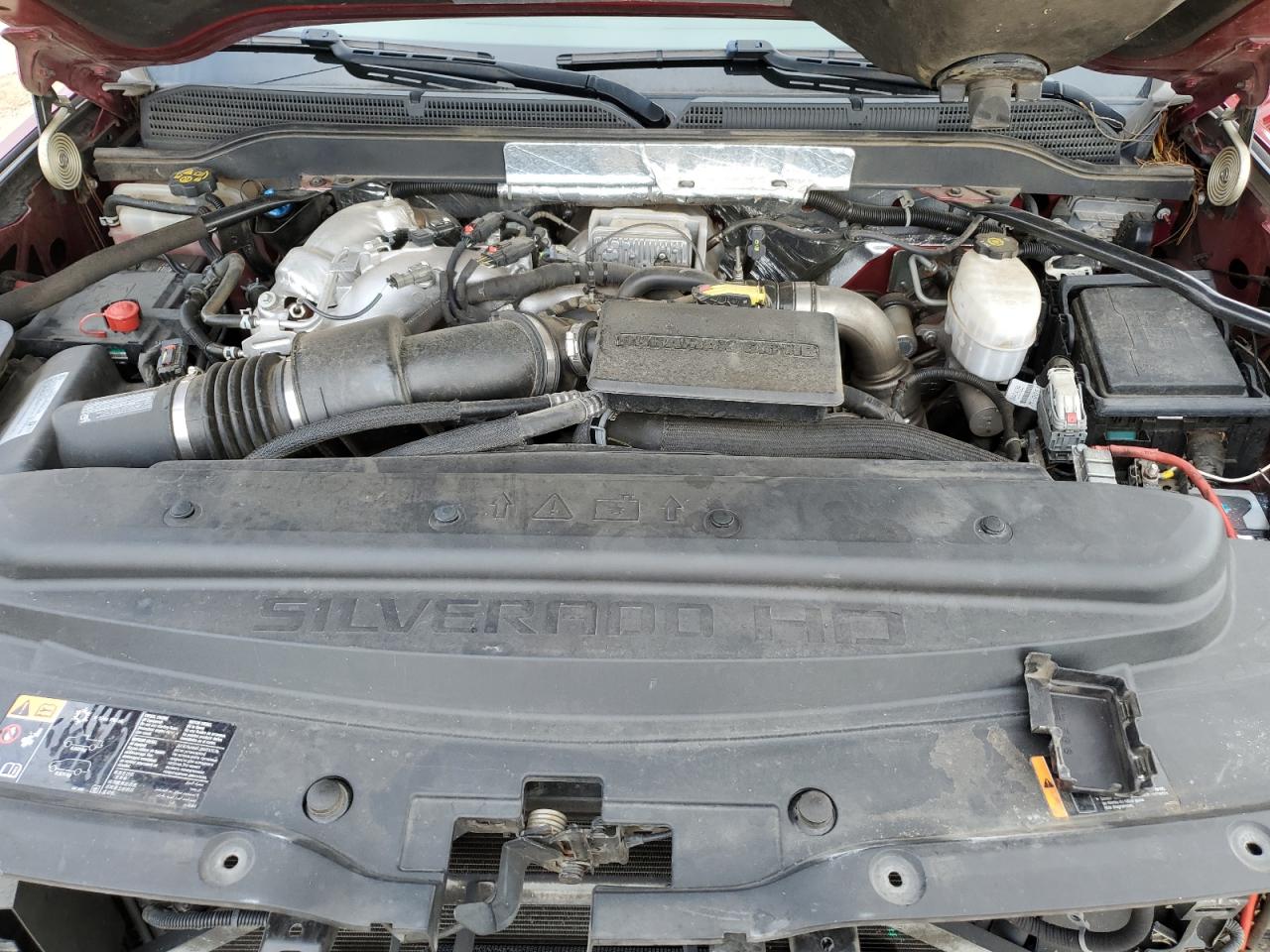 2019 Chevrolet Silverado VIN 1GC4KYEY9KF112871 Copart auction photo, front end / rear end damage thumbnail 11