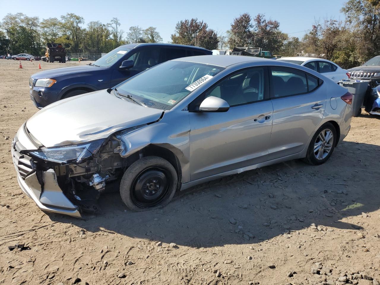 2020 Hyundai Elantra VIN 5NPD84LF4LH623842
