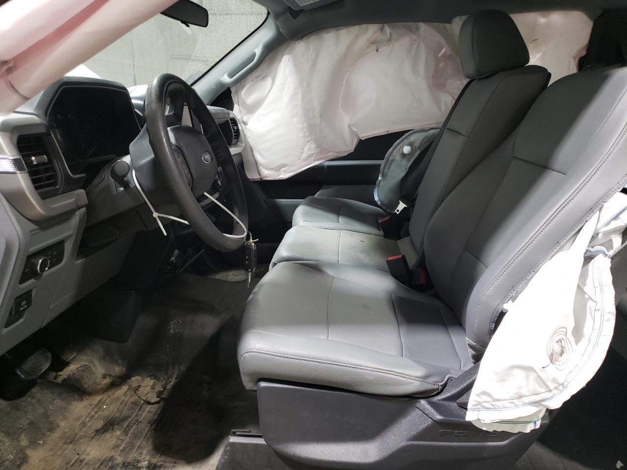 2022 Ford F-150 VIN 1FTEX1EB4NKD74608 Copart auction photo, side / mechanical damage thumbnail 7