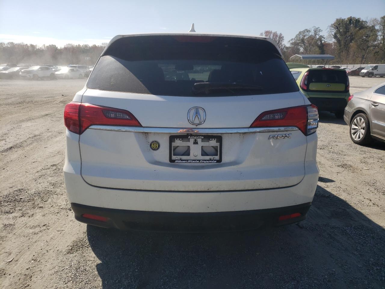2013 Acura RDX VIN 5J8TB3H36DL019861 Copart auction photo, top/roof damage thumbnail 6