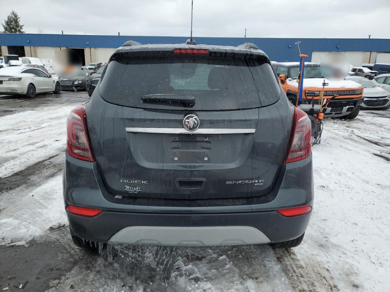 2018 Buick Encore VIN KL4CJGSB6JB643759 Copart auction photo, front end / side damage thumbnail 6