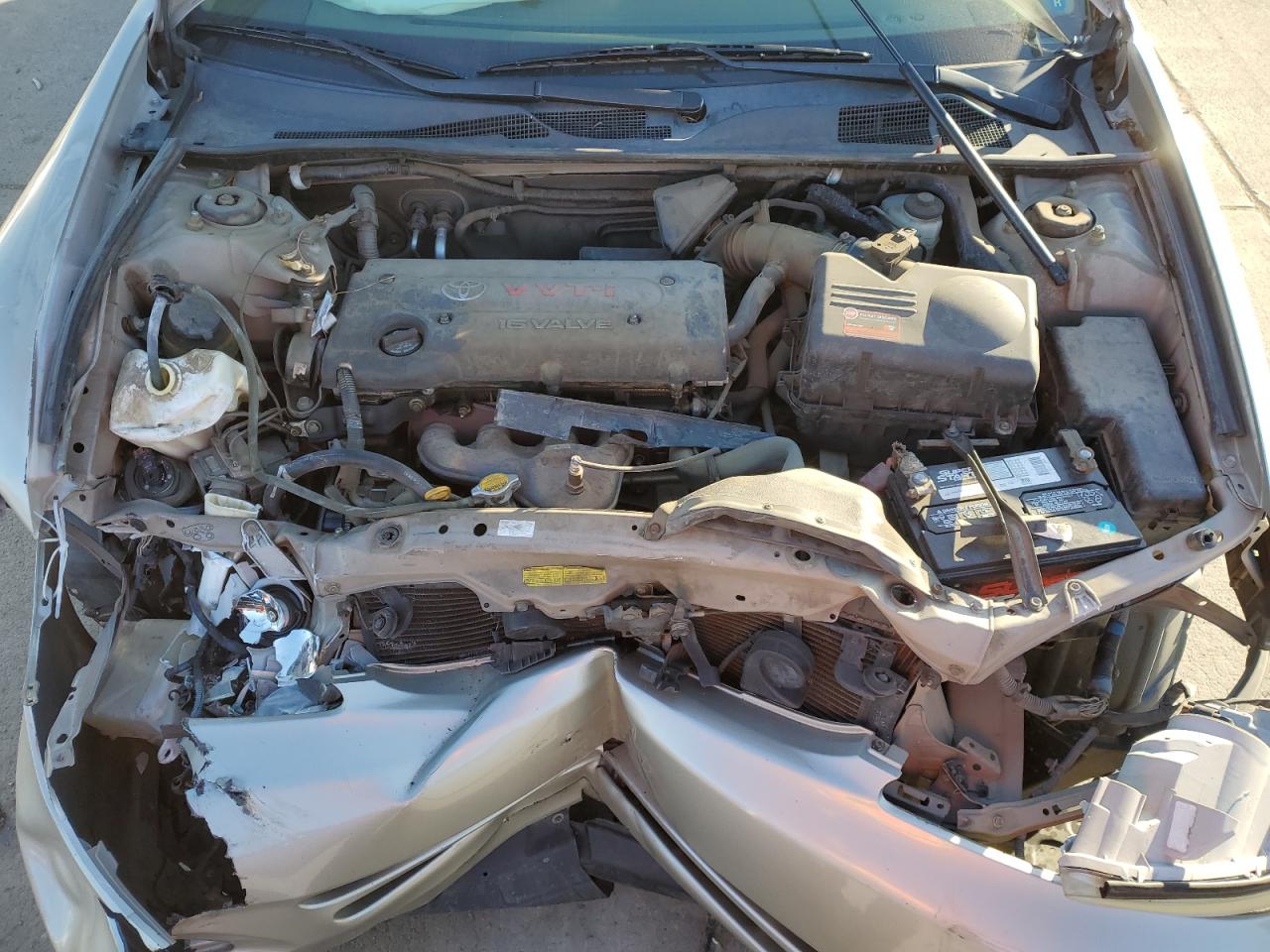 2004 Toyota Camry VIN 4T1BE32K54U876910 Copart auction photo, front end / side damage thumbnail 11