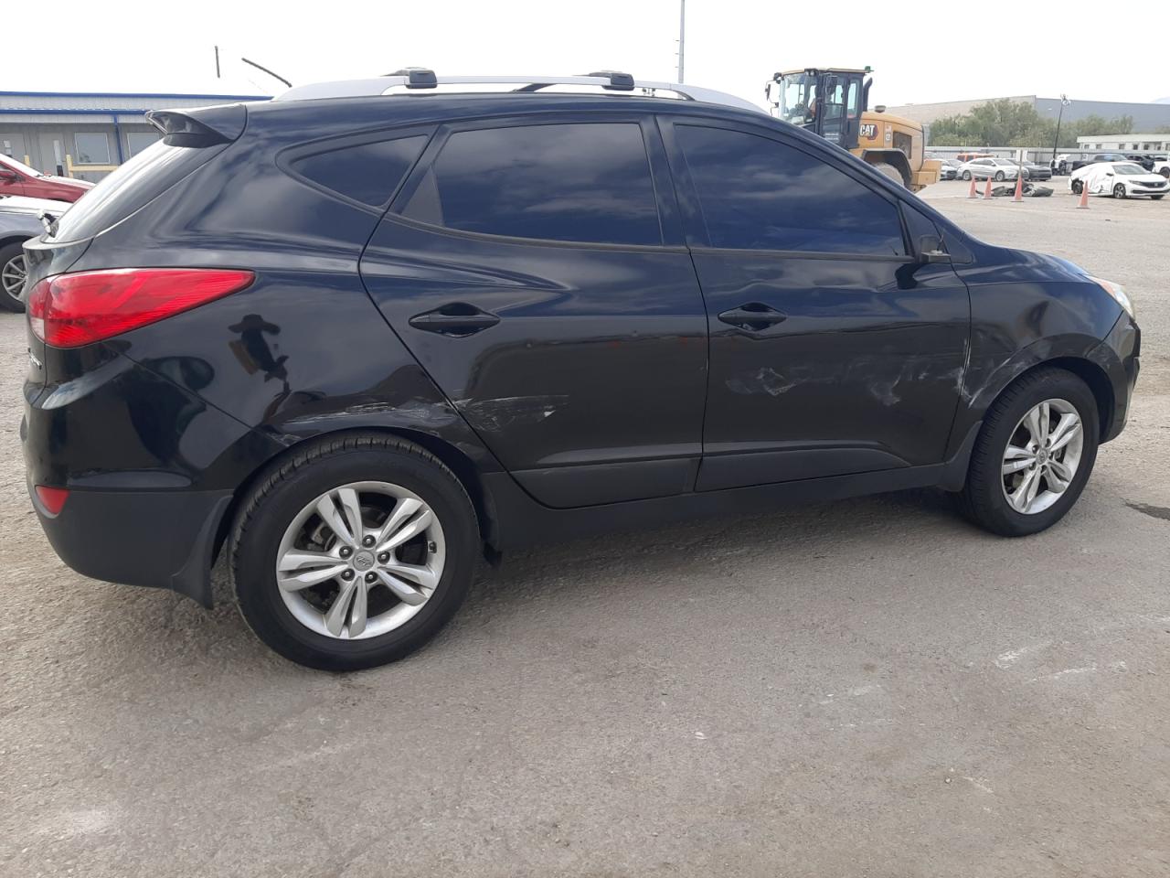 2012 Hyundai Tucson VIN KM8JU3AC4CU472164 Copart auction photo, side damage thumbnail 3