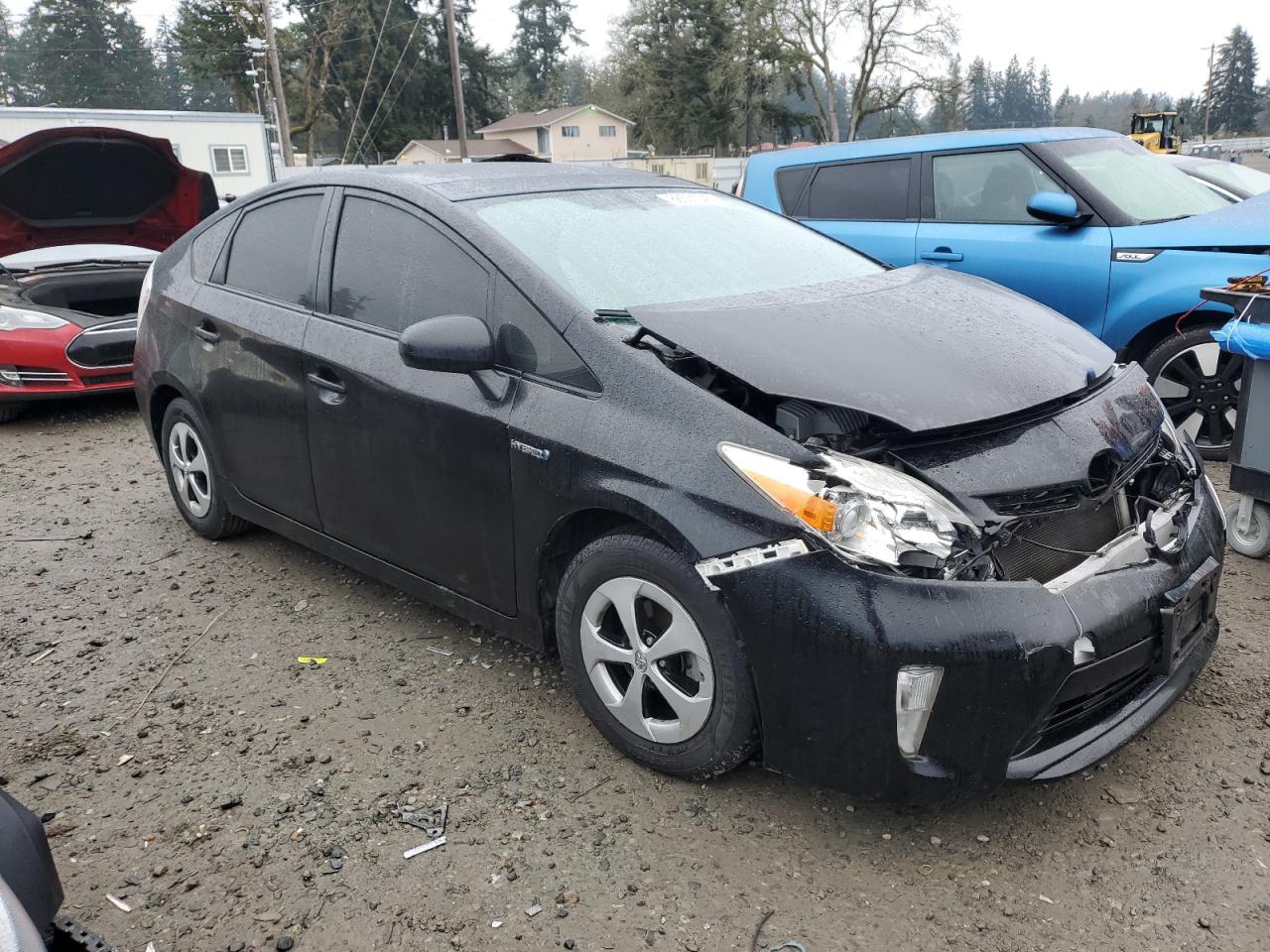2012 Toyota Prius VIN JTDKN3DU1C5444049 Copart auction photo, mechanical / front end damage thumbnail 4