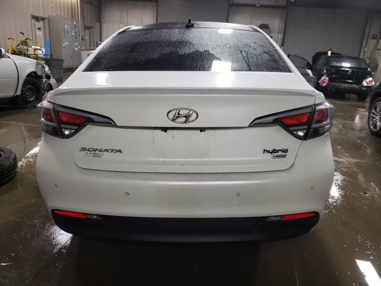 2017 Hyundai Sonata VIN KMHE34L3XHA075283 Copart auction photo, front end damage thumbnail 6