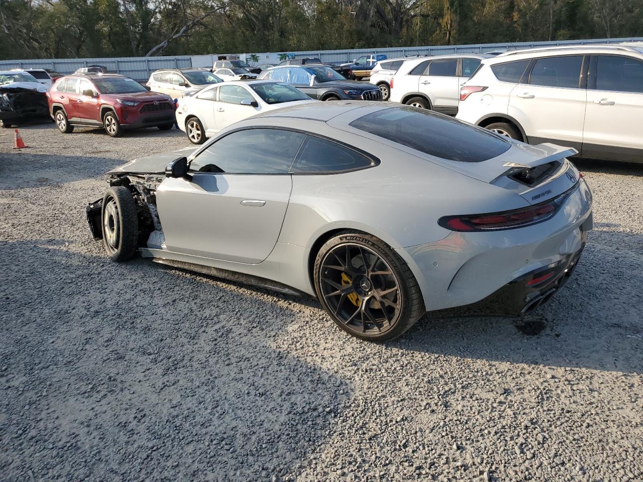 2024 Mercedes-Benz AMG GT VIN W1KRJ8AB1RF003489 Copart auction photo, front end damage thumbnail 2