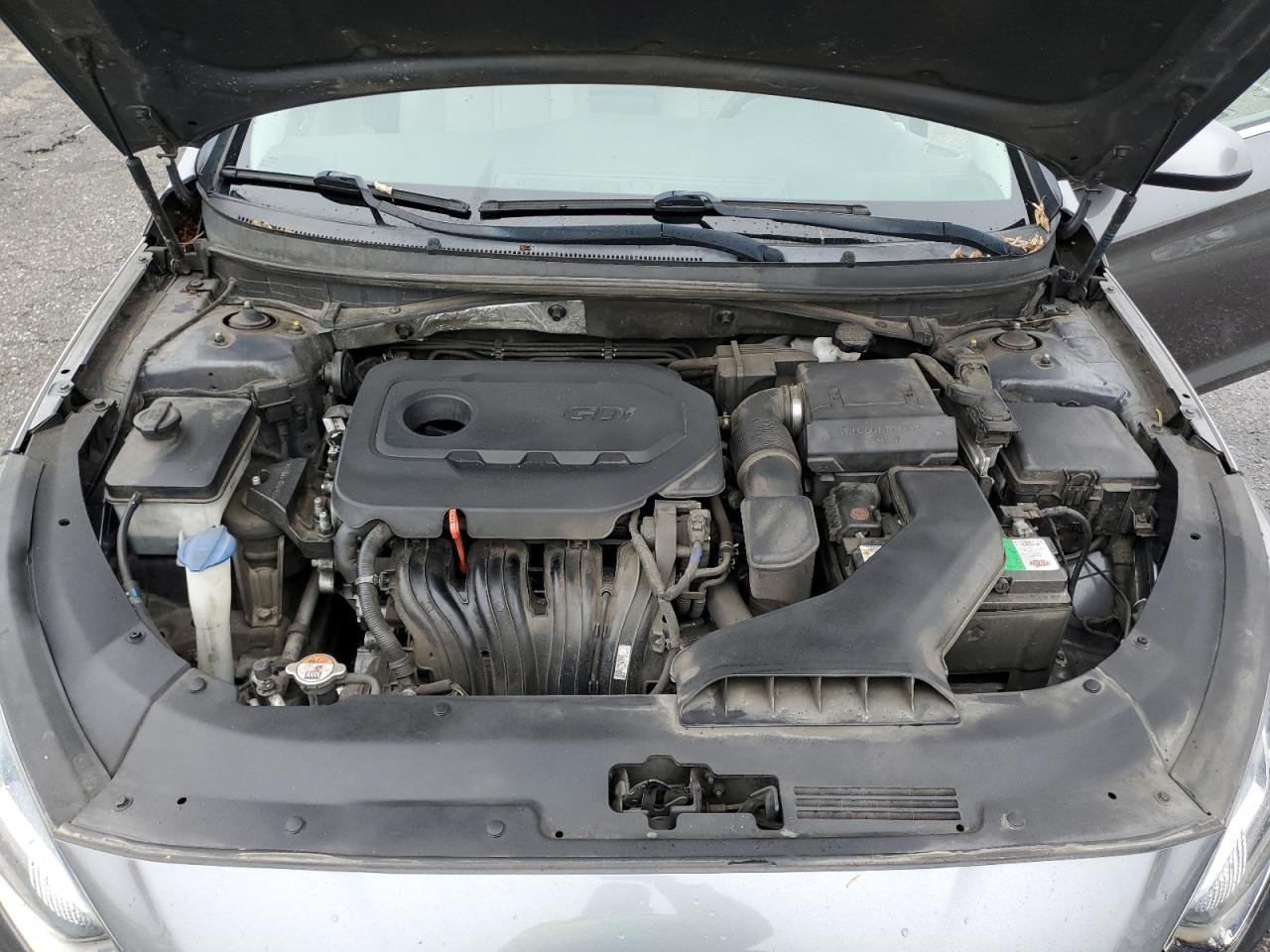 2018 Hyundai Sonata VIN 5NPE24AF2JH700231 Copart auction photo, burn / front end damage thumbnail 11