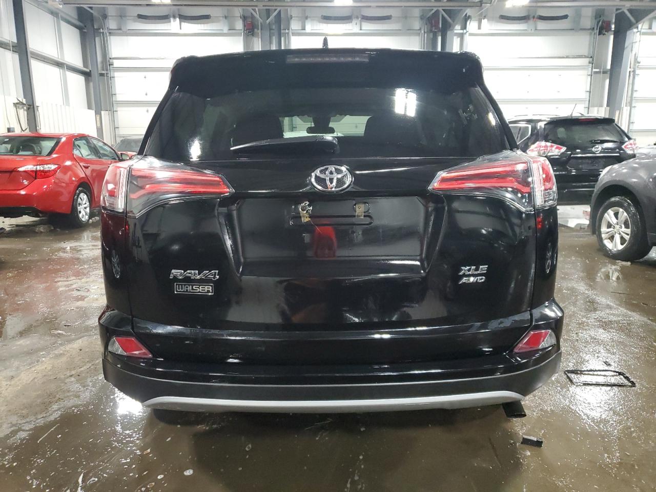 2018 Toyota RAV 4 VIN 2T3RFREV8JW790367 Copart auction photo, front end damage thumbnail 6