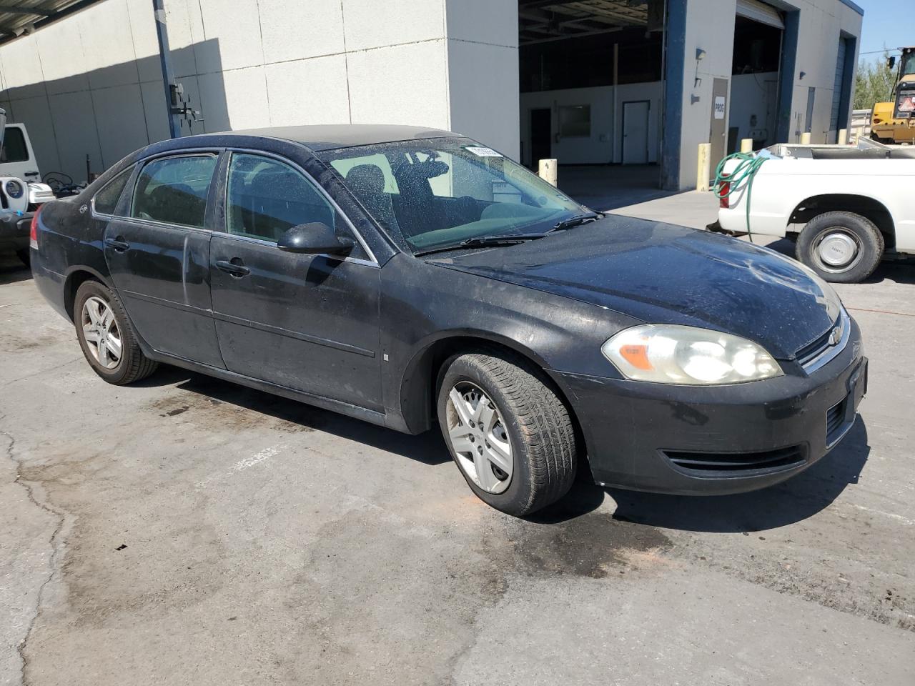2007 Chevrolet Impala VIN 2G1WB58K879123934 Copart auction photo, side / front end damage thumbnail 4