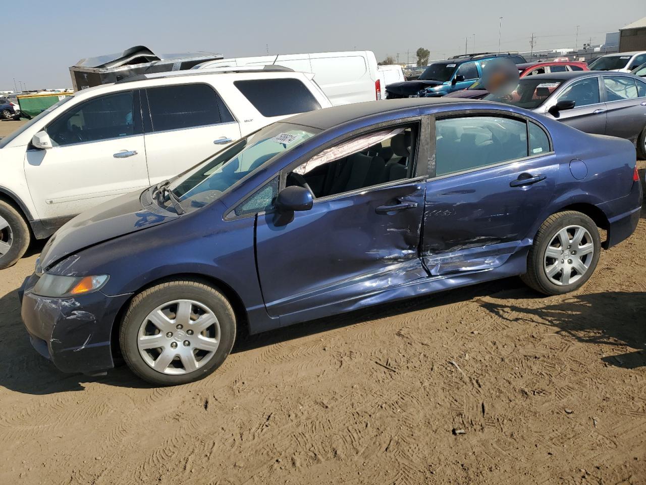 2009 Honda Civic VIN 19XFA16569E001254