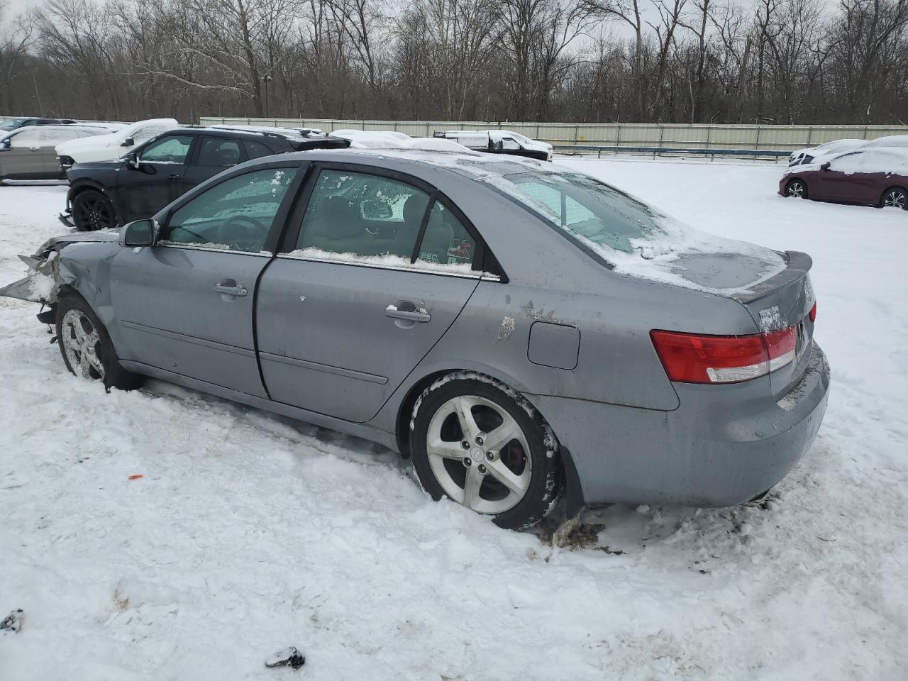 2008 Hyundai Sonata VIN 5NPEU46F18H338356 Copart auction photo, front end damage thumbnail 2