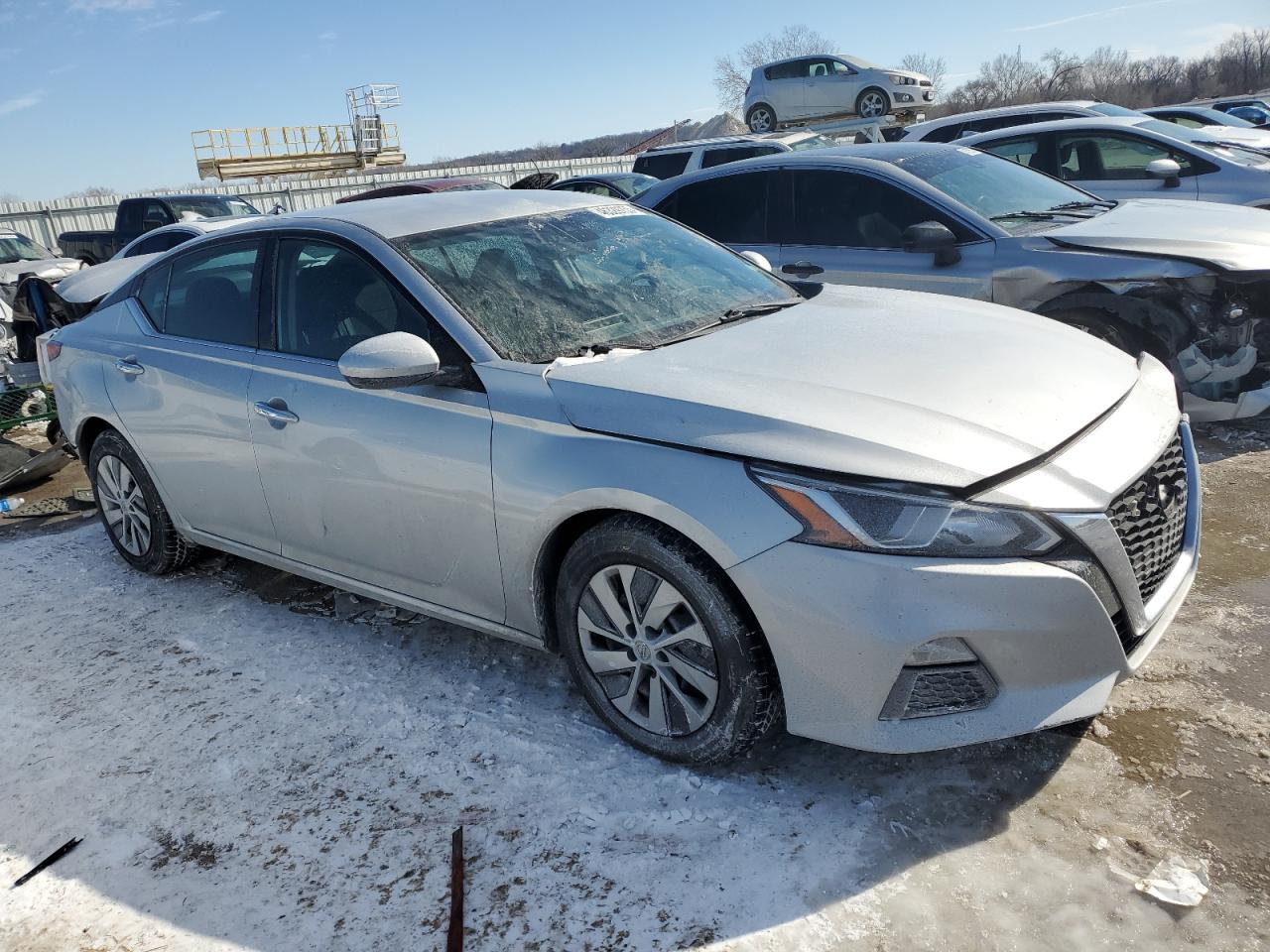 2021 Nissan Altima VIN 1N4BL4BV4MN324745 Copart auction photo, rear end / front end damage thumbnail 4