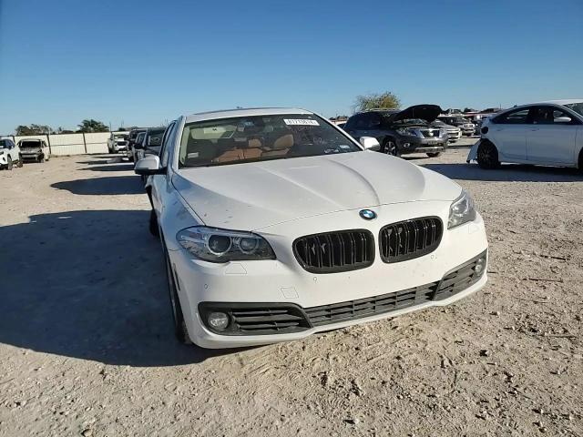 2016 BMW 5er VIN WBA5A5C58GG349025 Copart auction photo, rear end / side damage thumbnail 11