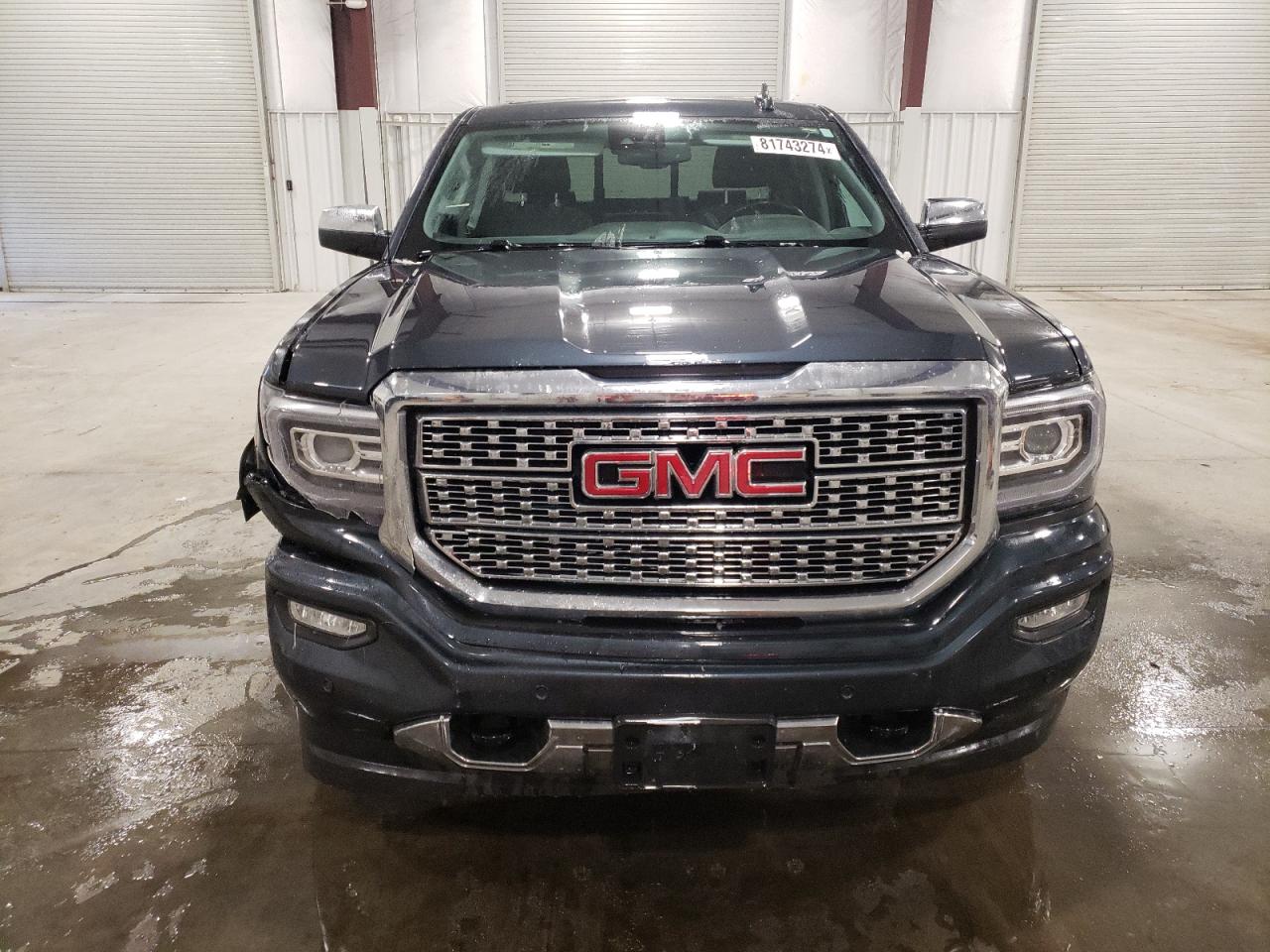 2017 GMC Sierra VIN 3GTU2PEC4HG349998 Copart auction photo, front end / rear end damage thumbnail 5
