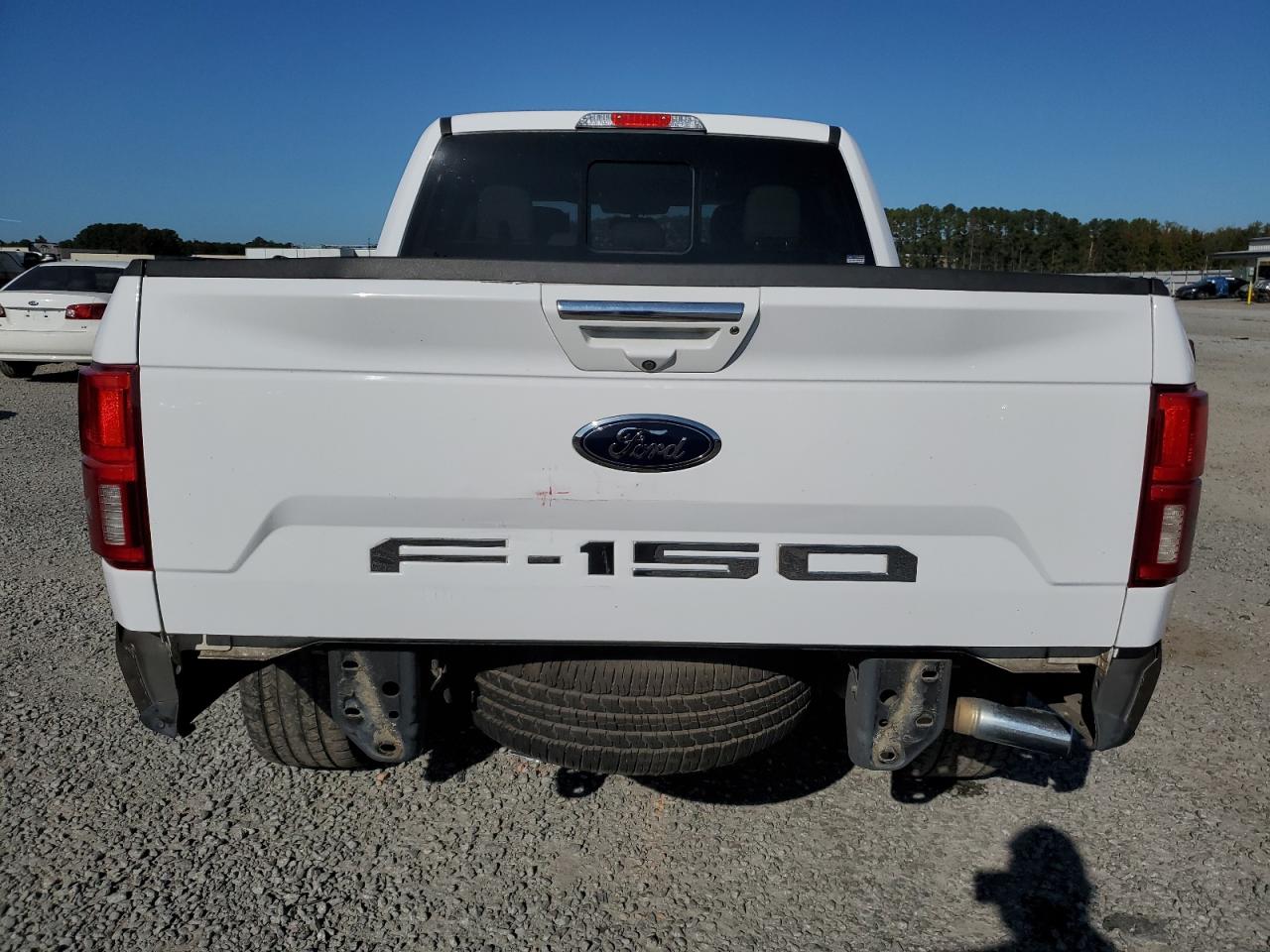 2018 Ford F-150 VIN 1FTEW1E55JKC06600 Copart auction photo, rear end damage thumbnail 6