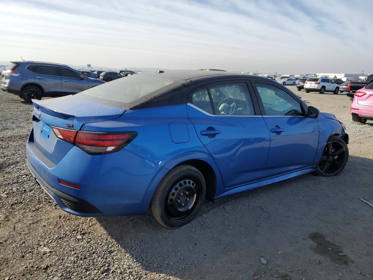 2024 Nissan Sentra VIN 3N1AB8DV3RY305680 Copart auction photo, front end / side damage thumbnail 3