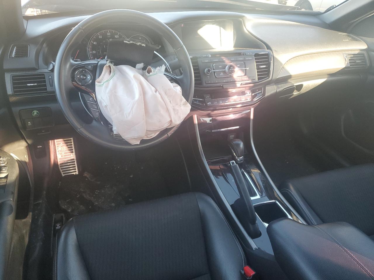 2016 Honda Accord VIN 1HGCR2F54GA102697 Copart auction photo, all over damage thumbnail 8