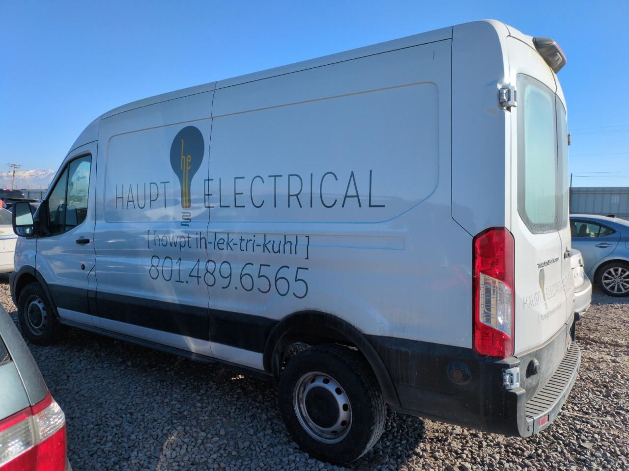 2020 Ford Transit VIN 1FTBR1C87LKA44768 Copart auction photo, front end damage thumbnail 2