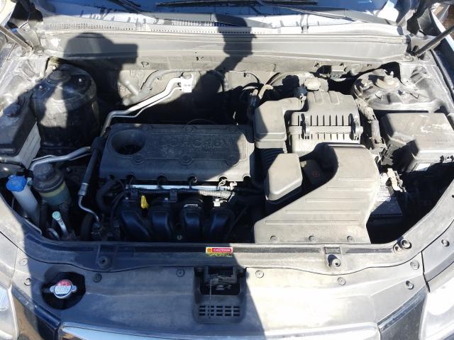 2012 Hyundai Santa Fe VIN 5XYZG3AB2CG163493 Copart auction photo, minor dent/scratches damage thumbnail 7