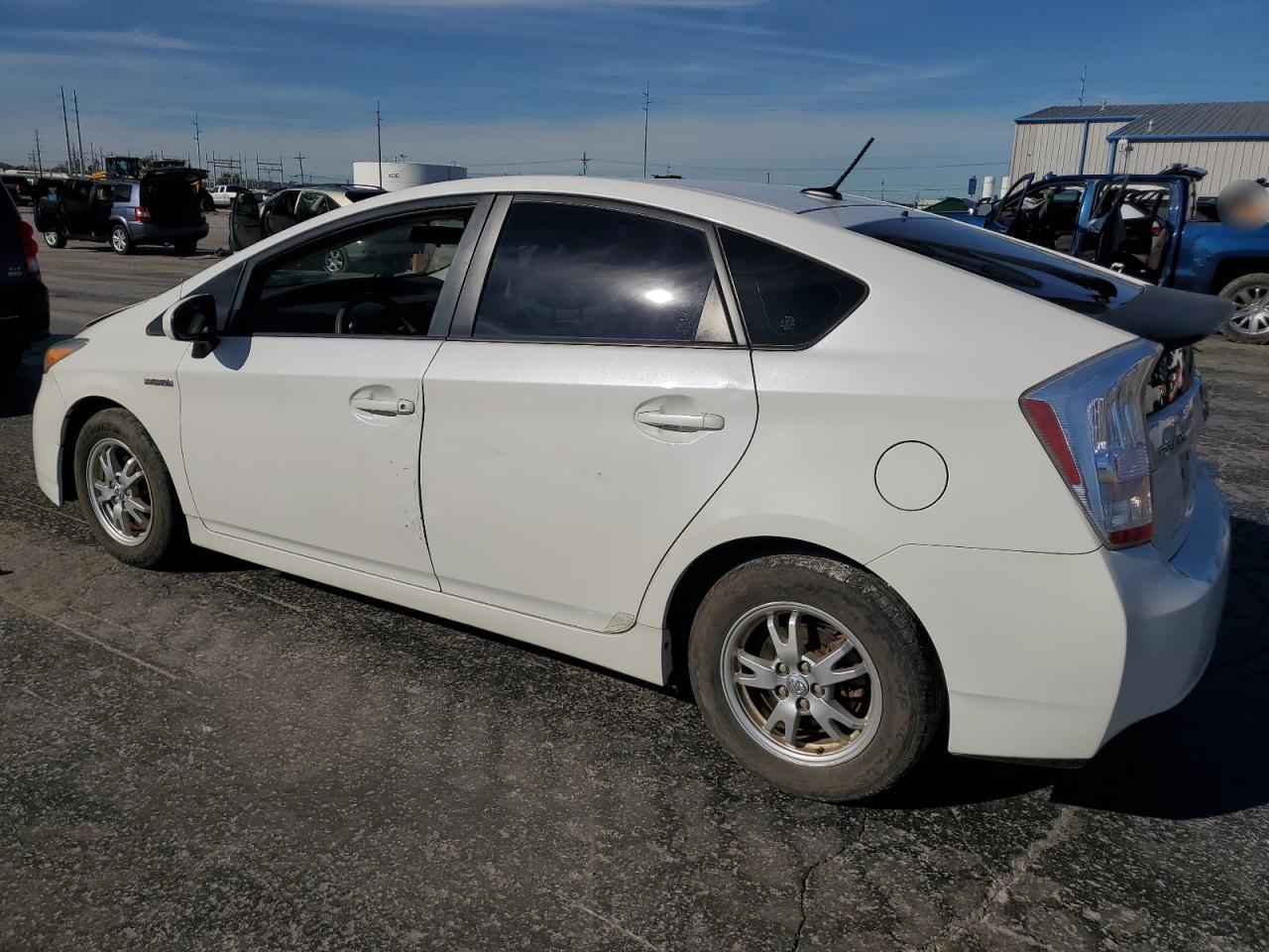 2010 Toyota Prius VIN JTDKN3DU9A0224944 Copart auction photo, hail / all over damage thumbnail 2