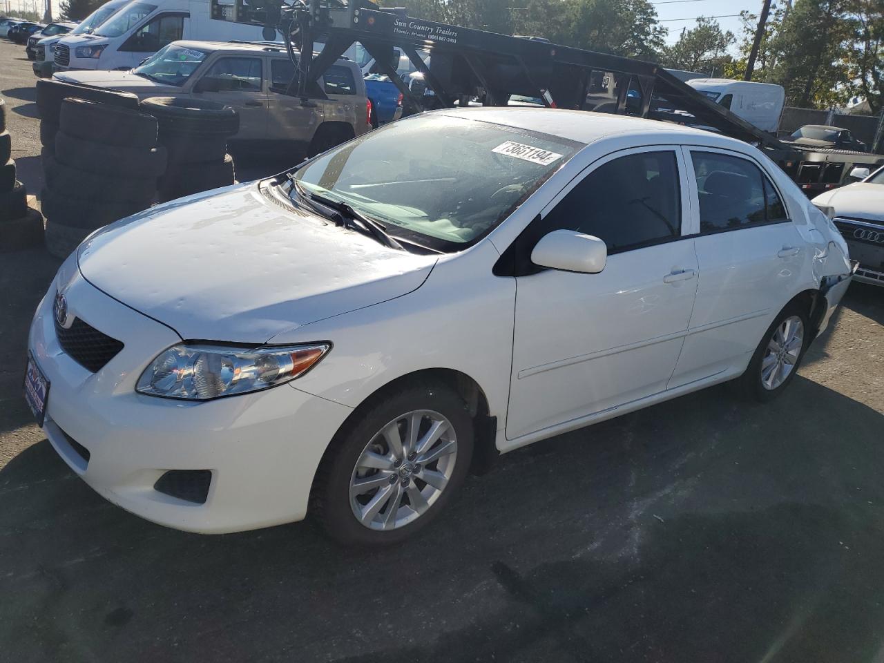 2009 Toyota Corolla VIN JTDBL40E19J041747