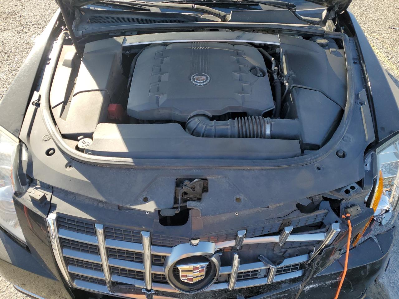 2012 Cadillac CTS VIN 1G6DP1E3XC0128047 Copart auction photo, front end damage thumbnail 11