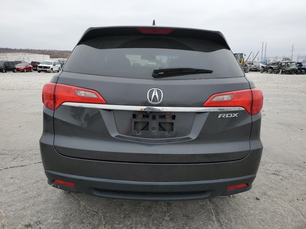 2015 Acura RDX VIN 5J8TB3H39FL014284 Copart auction photo, front end / undercarriage damage thumbnail 6