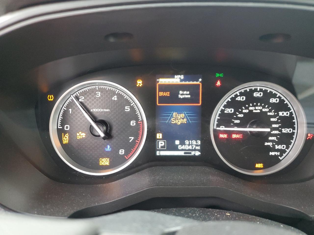 2019 Subaru Forester VIN JF2SKAEC1KH495908 Copart auction photo, all over damage thumbnail 9