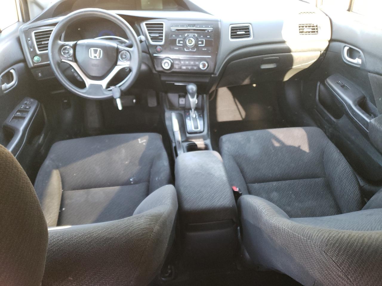 2013 Honda Civic VIN 2HGFB2F54DH513399 Copart auction photo, front end / rear end damage thumbnail 8