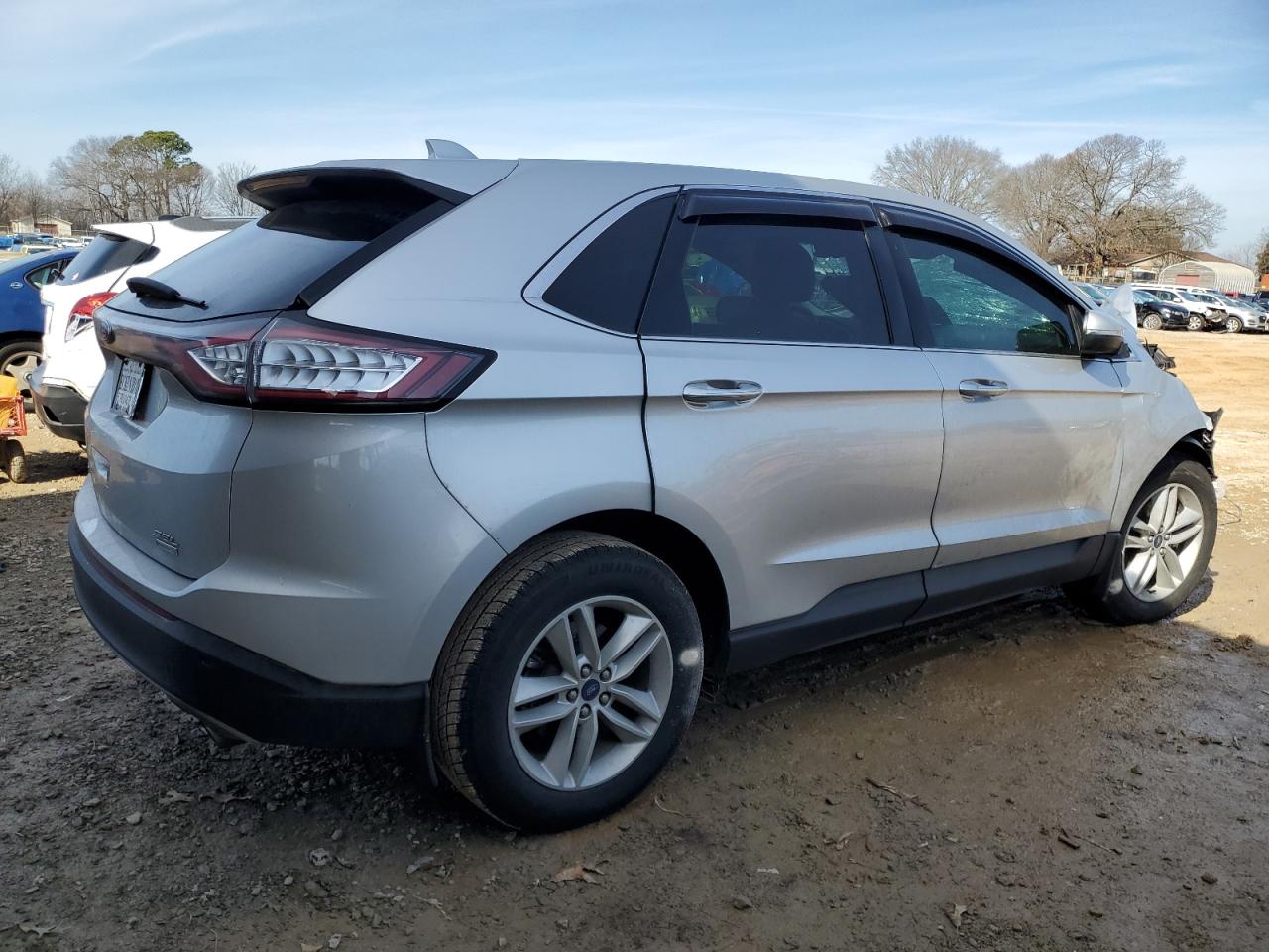 2018 Ford Edge VIN 2FMPK3J98JBB93212 Copart auction photo, front end damage thumbnail 3