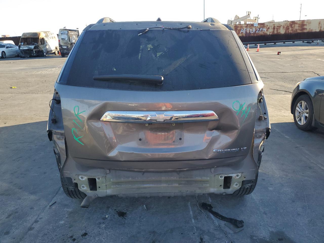 2012 Chevrolet Equinox VIN 2GNALDEKXC6204157 Copart auction photo, rear end / minor dent/scratches damage thumbnail 6