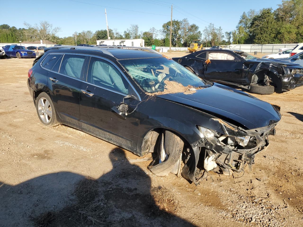 2011 Acura TSX VIN JH4CW2H64BC002513 Copart auction photo, front end / rear end damage thumbnail 4
