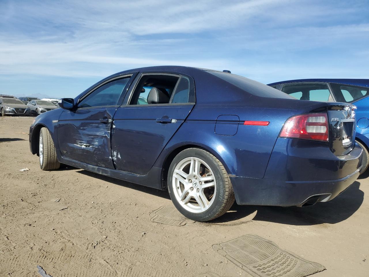 2008 Acura TL VIN 19UUA662X8A012626 Copart auction photo, side damage thumbnail 2