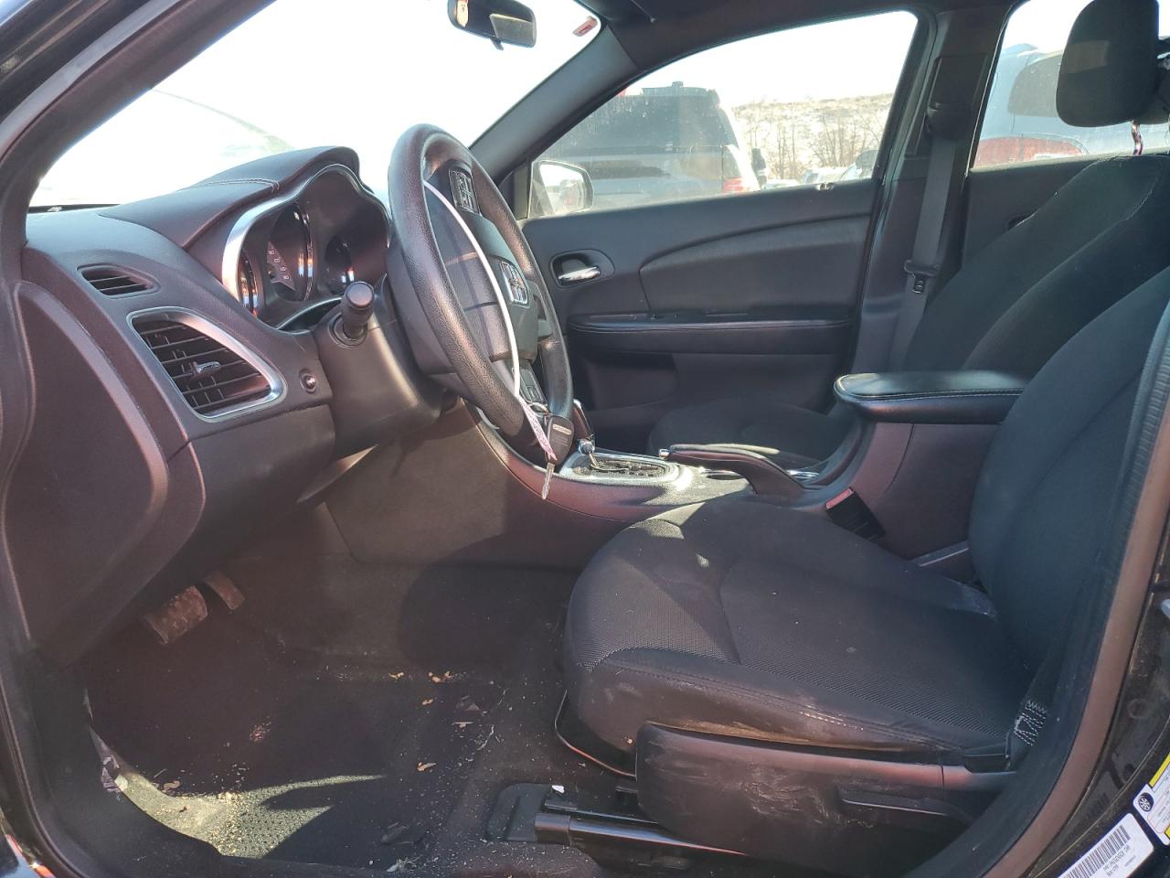 2013 Dodge Avenger VIN 1C3CDZAB0DN544128 Copart auction photo, rear end / side damage thumbnail 7