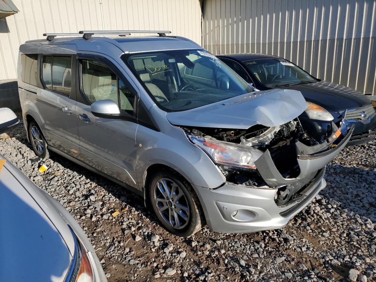 2014 Ford Transit VIN NM0GE9G75E1155682 Copart auction photo, front end damage thumbnail 4