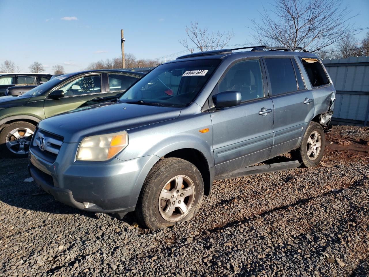 2006 Honda Pilot VIN 2HKYF18636H521015