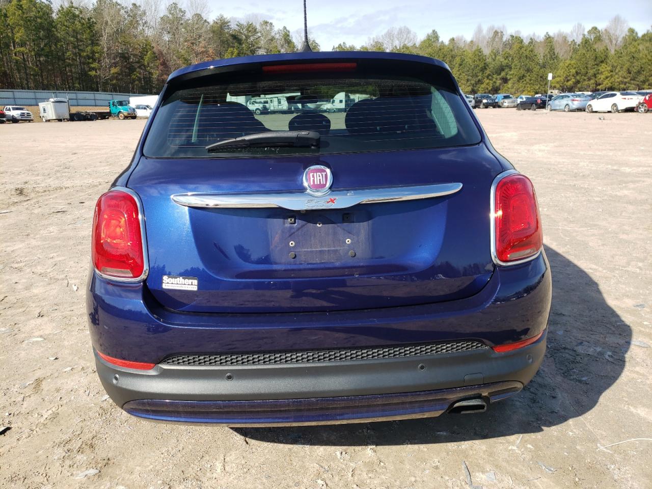 2018 Fiat 500 VIN ZFBCFXAB2JP644390 Copart auction photo, front end damage thumbnail 6