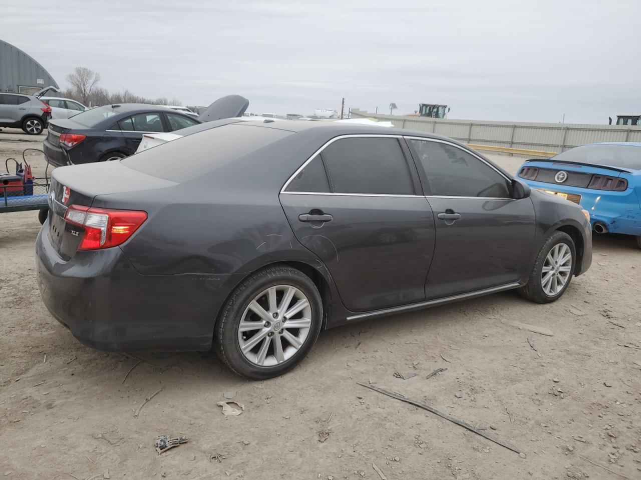 2012 Toyota Camry VIN 4T1BF1FK1CU003942 Copart auction photo, rear end / side damage thumbnail 3